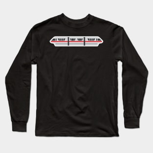 Monorail - Red Long Sleeve T-Shirt